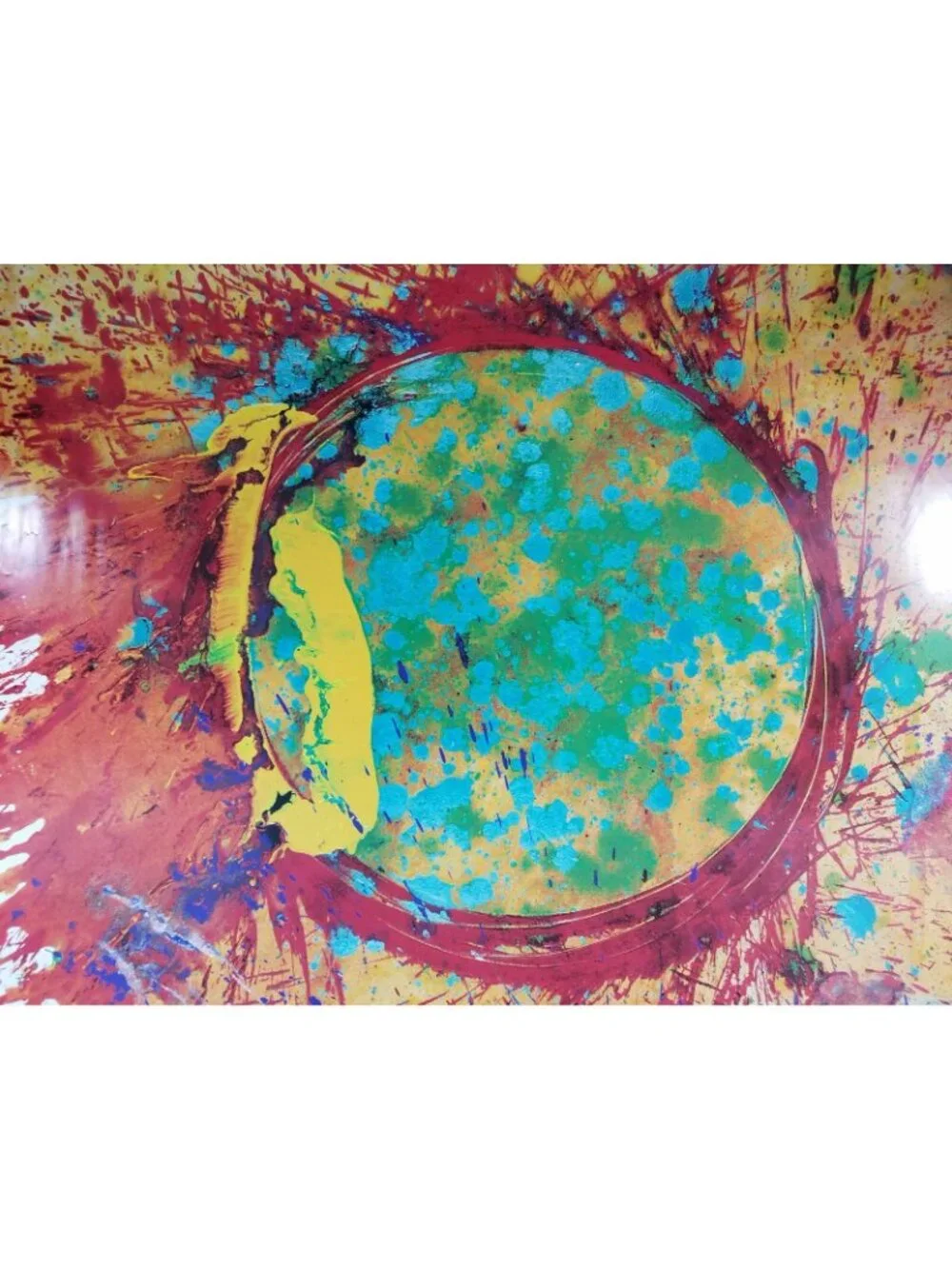 Unique College Colorful Wall Art Poster Abstract 24